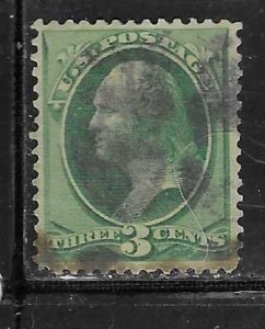 US # 147 3c Washington Green (U) CV $1.80