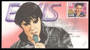 #2721 Elvis Presley Geerlings FDC