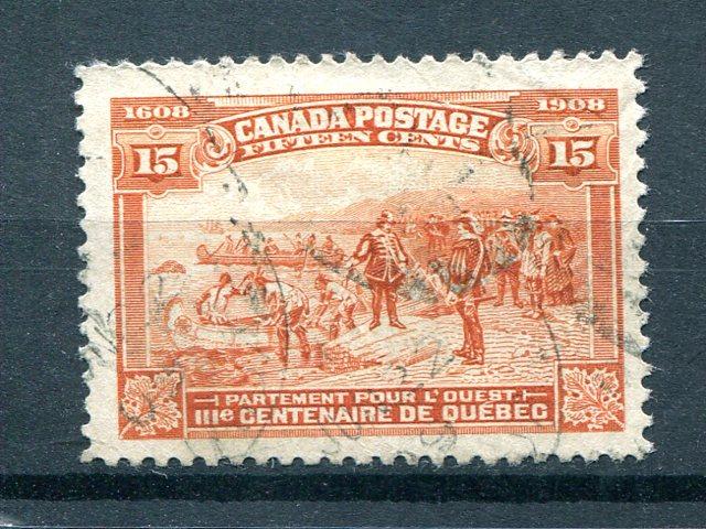 Canada #102  Used  F-VF   - Lakeshore Philateics