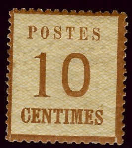 Important France Official imatation 10C Unused...From a great auction!