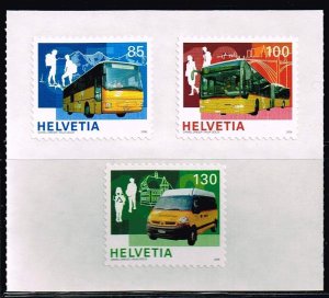 Switzerland 2006,#1235_7 MNH  100 years Postbus-Service