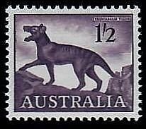 Australia #325 MNH Tasmanian Tiger Definitive