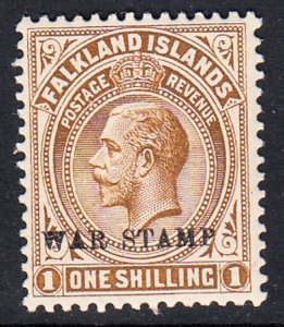 FALKLAND SG # 72b - Mint,  NH - never hinged - War Stamp