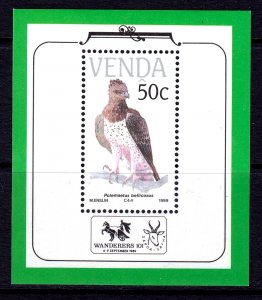 South Africa - Venda 1989 Endangered Bird SpeciesMNH Miniature Sheet SC 200a