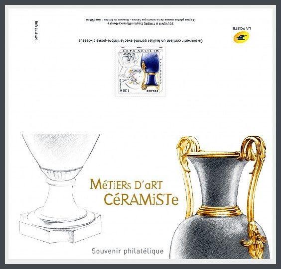 H01 Frankreich 2018 Crafts - Ceramist MNH ** Postfrisch Presentation Pack