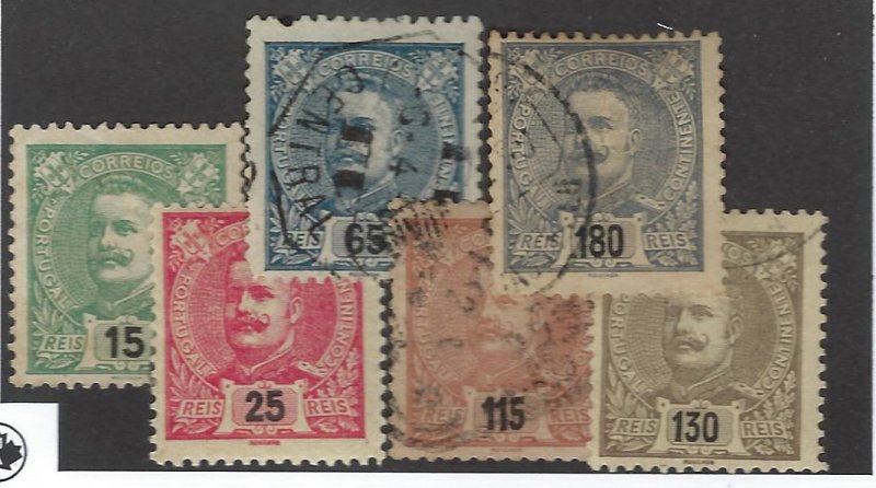 Portugal SC#114, 116, 120, 125-126, & 128 Mint F-VF....Worth checking out!