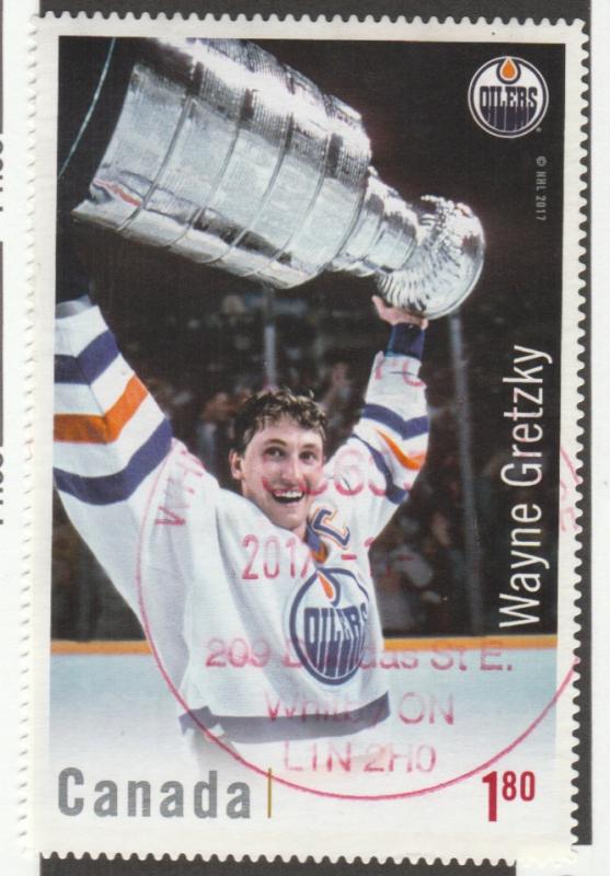 Scott # 3038 Wayne Gretzky & Stanley Cup - Souvenir Sheet