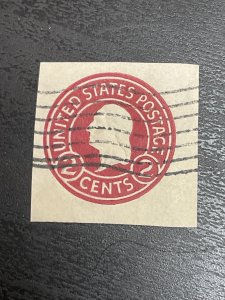 US SC# U429b Cut Square Used