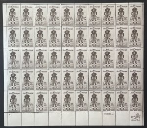 Scott 2089 JIM THORPE Sheet of 50 US 20¢ Stamps MNH 1984