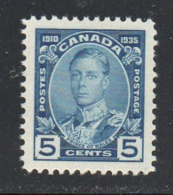 Canada Sc 214 1935 5c Prince of Wales stamp mint NH