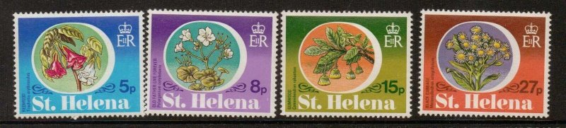 ST.HELENA SG369/72 1981 ENDEMIC PLANTS MNH