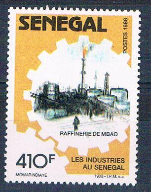 Senegal 793 MNH Mbao Refinery 1988 (S0806)+