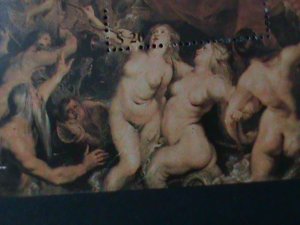 ​GUYANA-FAMOUS NUDE ARTS PAINTING- 350TH  DEATH OF PAUL RUBENS CTO S/S VF