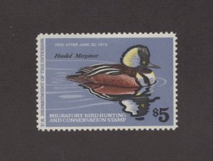 RW45 - Federal Duck Stamp. Single. MNH. OG.  #02 RW45b