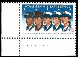 PCBstamps   US #3174 32c Women in Military Service, MNH, (10)