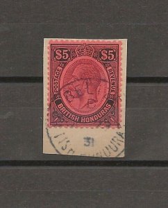 BRITISH HONDURAS 1922/33 SG 125  USED Cat £300