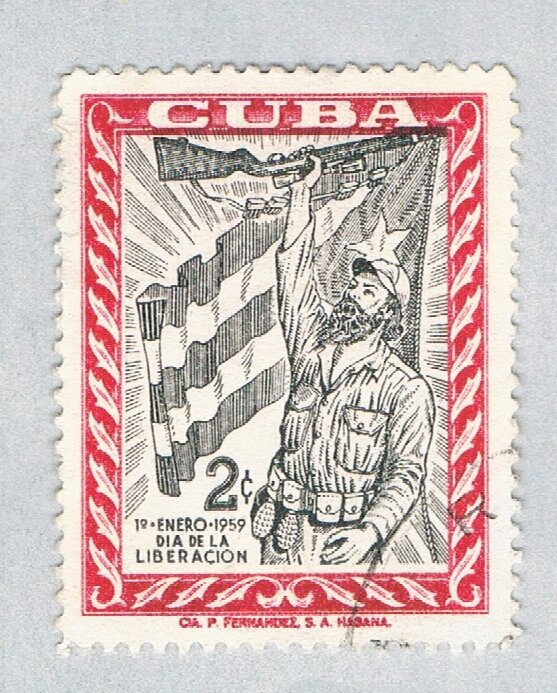 Cuba Flag red 2c (AP129323)