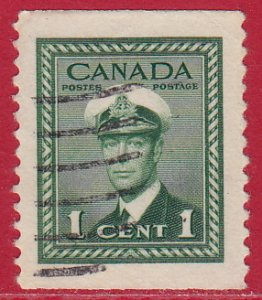 Canada - 1942 - Scott #249 - used - from booklet