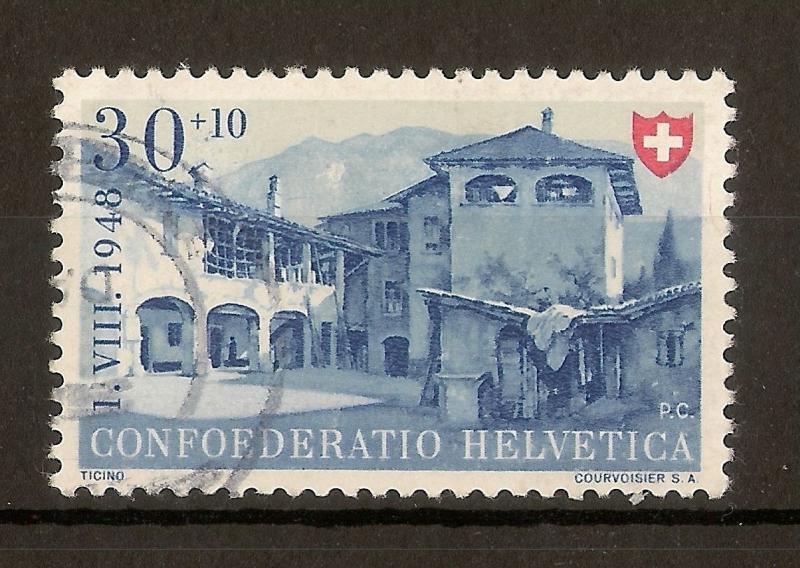 Switzerland 1948 30c Fete SG498 Fine Used c£12