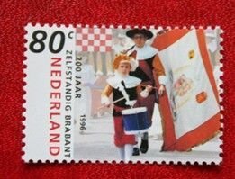 NETHERLANDS 1996 200 years of independent Brabant MNH Scott# 931 SG 1802