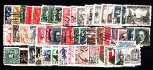 Czechoslovakia 50 different used