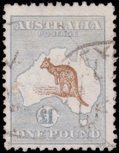 Australia Scott 56 (1916) Used H F, CV $2100.00 M