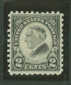 United States #612 Unused Single