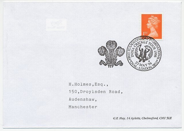 Cover / Postmark GB / UK 1996 Cricket