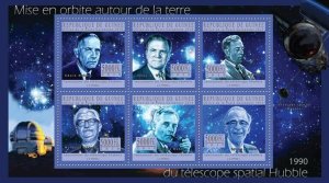 Guinea 2010 MNH - Orbit Around the Earth's Hubble Space Telescope. Mi 7619-7624