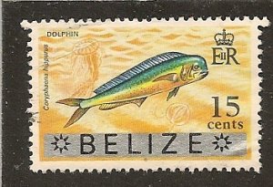 Belize  Scott  319     Fish    Used