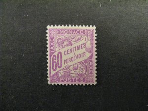 Monaco #J12 MNH  b23.9 1301
