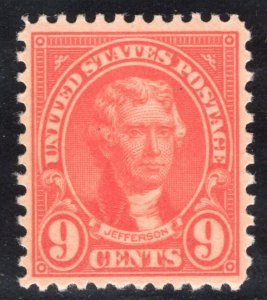 US STAMPS #641 MINT OG NH LOT #21330