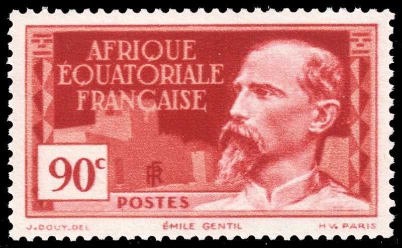 French Equatorial Africa #55  MNH - Emile Gentil (1937)
