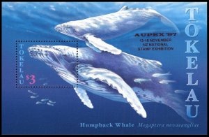 Tokelau 1997 Whales Scott #242a Mint Never Hinged