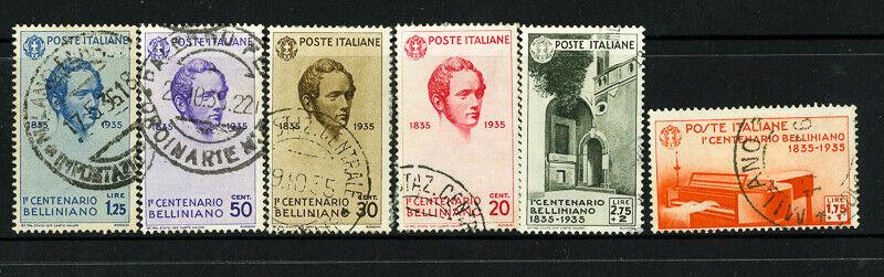 Italy Stamps # 349-54 SUPERB USED Scott Value $705.00