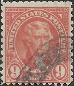 # 641 Used Salmon Rose Thomas Jefferson