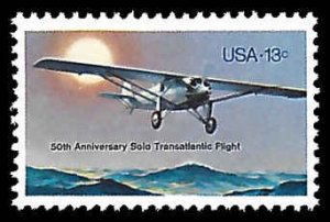 PCBstamps   US #1710 13c Lindbergh's Flight, MNH, (17)