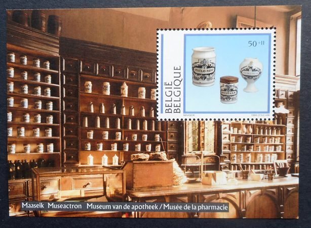 Belgium, Scott B1116, MNH, Pharmacy Museum