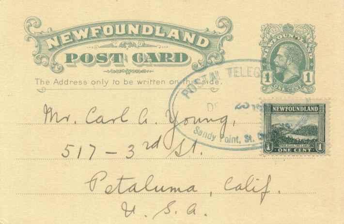 Newfoundland 1932 Postal History