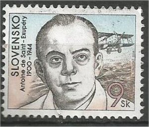 SLOVAKIA, 1994, used 9k, Antoine de Saint-Exupery Scott 179