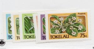 1988 Tokelau Islands - Sc# 138-43 ** MNH Flower types postage stamp set