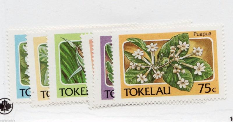 1988 Tokelau Islands - Sc# 138-43 ** MNH Flower types postage stamp set