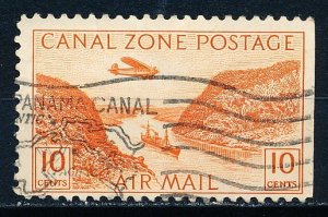 Canal Zone #C9 Single Used