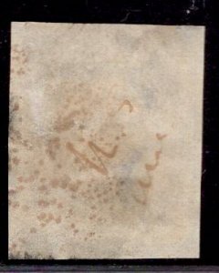 US Stamp #17 12c Washington USED SCV $250. Massive Stamp, 4 Full Margins!!