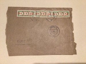 German Democratic Republic 1960 official courier stamps postal cover Ref 66626