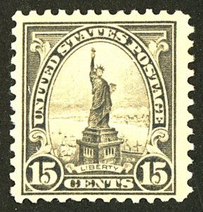 U.S. #566 MINT OG LH