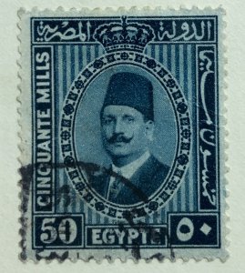 AlexStamps EGYPT #145 VF Used 