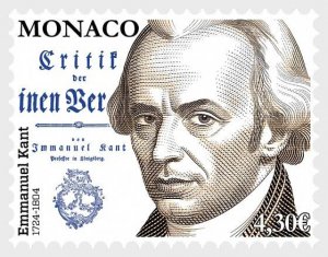 Monaco - Postfris/MNH - Immanuel Kant 2024