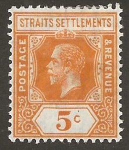 Straits Settlement (1912) - Scott # 155,   MH