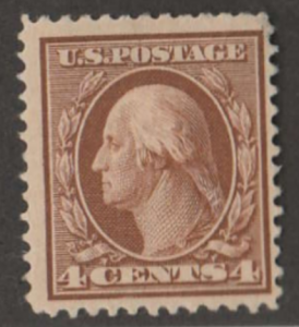 U.S. Scott #334 Washington Stamp - Mint Single